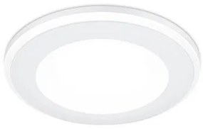 Χωνευτό Σποτ Φωτιστικό Οροφής LED 5W Εφέ Aura Trio Lighting-652310131-Λευκό 652310131