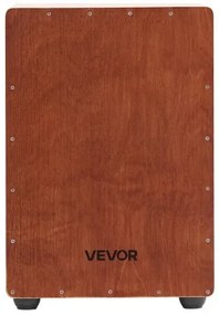 VEVOR Cajon Box Drum Wooden Birchwood Percussion Instrument with Snare Wires