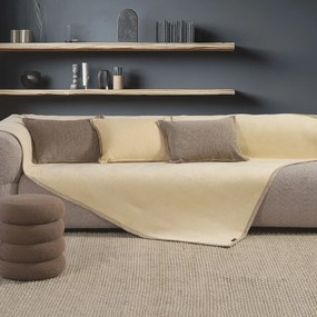 Ριχτάρι Πολυθρόνας (180x180) Nef-Nef Homeware Tanger Ecru
