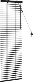 vidaXL Βενετσιάνικη Σκίαση Μαύρο 50 x 130 εκ 35 mm