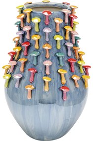 Vase Mushrooms Colore 28cm - Μπλε
