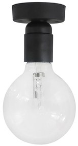 Οροφής φωτιστικό KA-01CE 1/L BLACK Heronia 31-0754