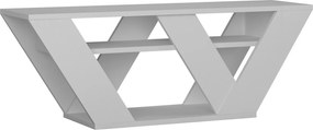 Έπιπλο Τηλεόρασης Λευκό PIPRALLA 110x30x40