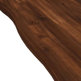vidaXL Επιφάνεια Τραπεζιού Live Edge 100 x 60 x 3,2 cm Ορθογώνιος
