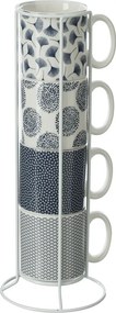Κούπες 260ml Με Στάντ (Σετ 4τμχ) S-D Japan 154550