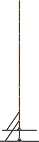 vidaXL Οθόνη Ιδιωτικότητας 100 x 50 x 180 εκ. Σκ rusty