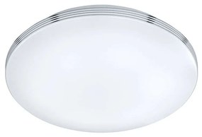 Φωτιστικό Οροφής-Πλαφονιέρα Led Apart 1600Lm 10x35cm Chrome-White 659411806 Trio Lighting Metal,Acrylic