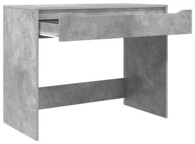 vidaXL Γραφείο Σκυρόδεμα Γκρι 100 x 50 x 78 εκ Επεξεργασμένο ξύλο