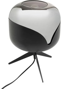 Φωτιστικό Δαπέδου Smoke Goblet Ball Μεταλλικό Μαύρο 27x27x35εκ. - Μαύρο