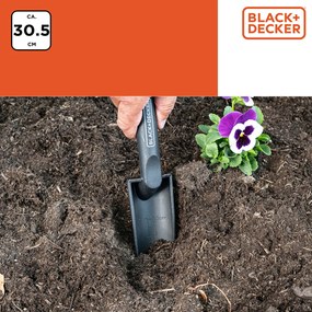 Φτυαράκι Χειρός 30.5εκ. Black+Decker 871125223536