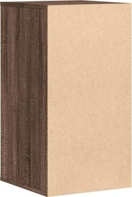 vidaXL Συρταριέρα Καφέ Δρυς 40x41x76 εκ. από Επεξεργ. Ξύλο