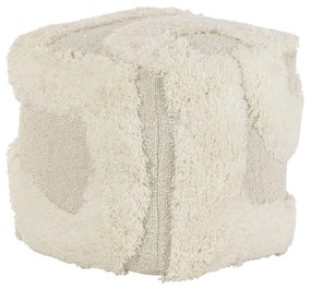 Υποπόδια Home ESPRIT Μπεζ Boho 45 x 45 x 45 cm