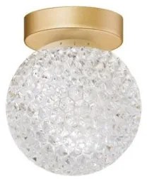 Πλαφονιέρα/Απλίκα Φωτιστικό Οροφή Χρυσό Diamond 4267200 Viokef-4267200-Χρυσό 4267200