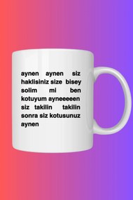 Stewehome Κούπα πορσελάνης με εκτύπωση φράσης Λευκό