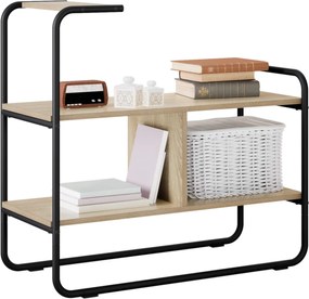 vidaXL Τραπέζι κονσόλας Sonoma Δρυς 80 x 35 x 75 cm Επεξεργασμένο Ξύλο