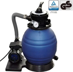 vidaXL Αντλία/Φίλτρο Άμμου 400 W 11000 λίτρα/ώρα