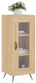 vidaXL Ντουλάπι Sonoma Δρυς 34,5x34x90 εκ. από Επεξεργασμένο Ξύλο