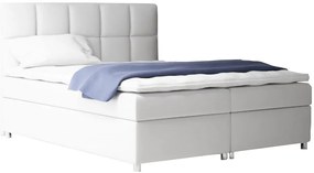 Επενδυμένο κρεβάτι Napoli-Leuko-180 x 200