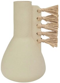 Βάζο Aegean 029949 24x20x33cm Beige Πηλός
