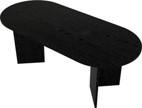 Τραπέζι Cortado Megapap χρώμα sencron black 200x90x74εκ.
