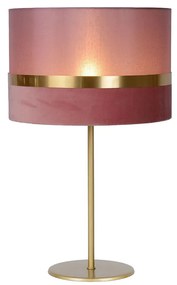 Φωτιστικό Επιτραπέζιο Lucide 10509-81-66 EXTRAVAGANZA TUSSE Ροζ (Pink)|Χρυσό Χρώμα (Gold Coloured)