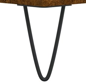 vidaXL Δισκοθήκη Καπνιστή Δρυς 121x38x48 εκ. από Επεξεργασμένο Ξύλο
