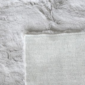 Χαλί Γούνινο (120x170) Ravelia Fluffy Light Grey