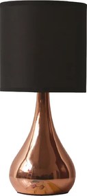 Πορτατίφ Αφής Με Dimmer Aca Bellatris KS1178T1CP Copper/Black