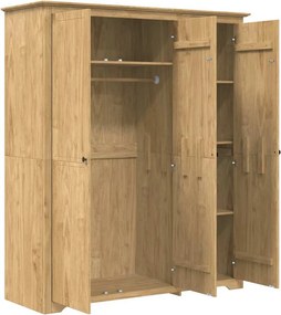 vidaXL Ντουλάπι BODO Μέλι Καφέ 146 x 53,5 x 173 εκ Επεξεργασμένο ξύλο