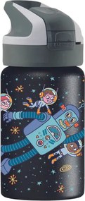 Παγούρι - Θερμός 350ml Με Καλαμάκι Laken Space Robot