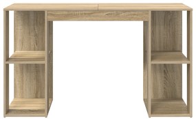 vidaXL Γραφείο Sonoma Oak Sonoma oak Επεξεργασμένο ξύλο