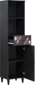 vidaXL Ντουλάπι Μπάνιου με συρτάρι Πολύχρωμο 38 x 33,5 x 160 εκ