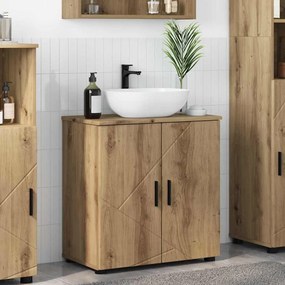 vidaXL Ντουλάπι Μπάνιου Artisan Oak 61 x 35 x 64 εκ.