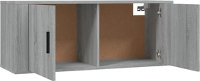 vidaXL Σετ Επίπλων Τηλεόρασης 3 Τεμ. Γκρι Sonoma Επεξεργασμένο Ξύλο