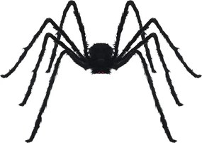 vidaXL Διακόσμηση Halloween Αράχνη 3 pcs Μαύρο 200 cm