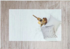 Χαλί (160x230) Ezzo Seta E085AH9 Cream