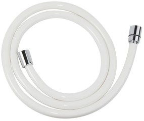 Ferro W42 Σπιράλ Τηλεφώνου Ντους Λευκό PVC plastic 1,5m