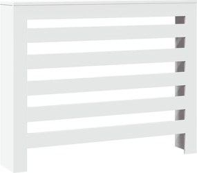 vidaXL Καπάκι Καλοριφέρ Λευκό 104 x 20 x 82 cm Επεξεργασμένο Ξύλο