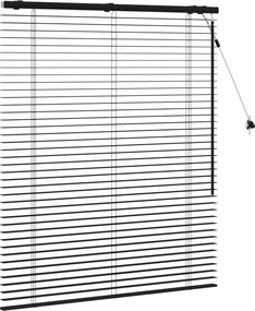 vidaXL Βενετσιάνικη Σκίαση Μαύρο 100 x 130 cm 35 mm
