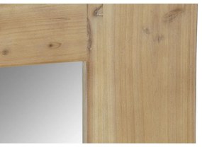 Τοίχο καθρέφτη DKD Home Decor Κόκκινο Φυσικό Ανατολικó 70 x 2 x 90 cm