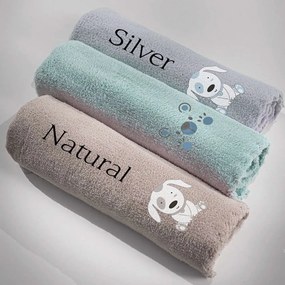 Κουβέρτα Βρεφική Puppy Silver Guy Laroche Cradle 100x140cm Microfiber