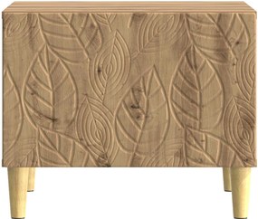 vidaXL Τραπεζάκι σαλονιού Artisan Δρυς 50 x 49 x 40 εκ