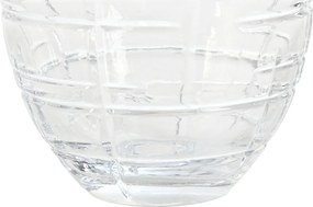 Βάζο Home ESPRIT Διαφανές Κρυστάλλινο Σύγχρονη 12 x 12 x 17 cm