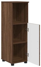 vidaXL Σετ Επίπλων Μπάνιου Επιτοίχιο 3 pcs Καφέ δρυς 61 x 35 x 64 εκ.