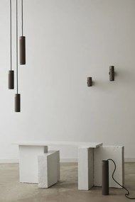 Απλίκα Τοίχου Σποτ Patrone 12cm GU10 ⌀6cm Καφέ