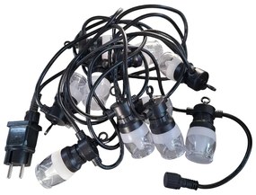 Χριστουγεννιάτικα φωτάκια LED αδιάβροχα - 5m - 272378 - Warm White-272378_ww