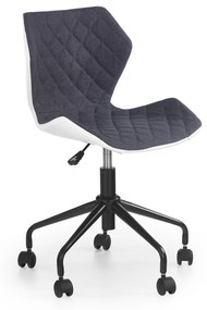 MATRIX children chair, color: white / grey DIOMMI V-CH-MATRIX-FOT-POPIEL DIOMMI-60-21497
