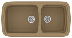 Sanitec Classic 305 Metallic Coffee Νεροχύτης