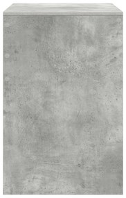 vidaXL Γραφείο Γραφής Γκρι τσιμέντου MDF 70 x 50 x 76 εκ. Απλό