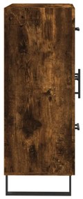 vidaXL Ντουλάπι Καπνιστή Δρυς 69,5 x 34 x 90 εκ. Επεξεργασμένο Ξύλο